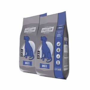EXCELIUM Chien ADULTE – Pack de 2 sacs de 14 kg